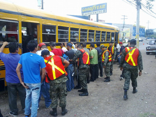 Militares reactivan Operación Relámpago en capital de Honduras