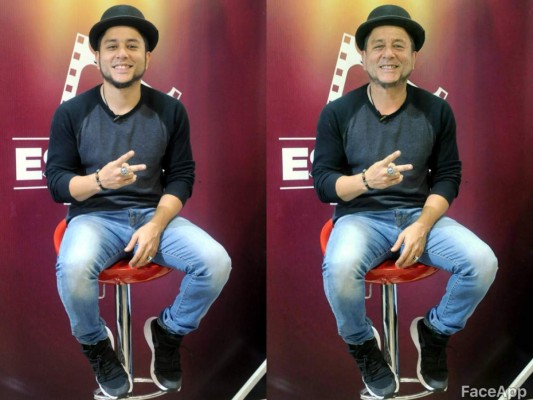 FOTOS: Así lucirían los presentadores hondureños en su vejez, según FaceApp