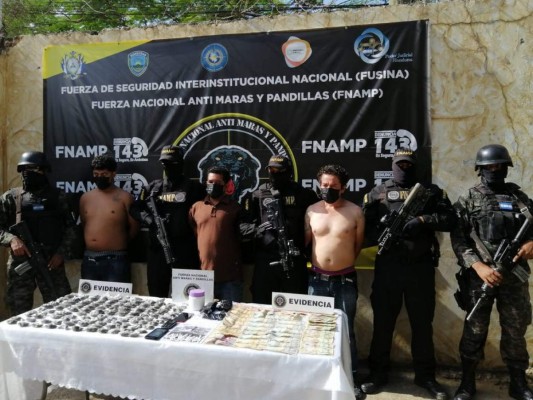 Capturan a 'El Chele', 'El Licho' y 'El Michel' en Siguatepeque