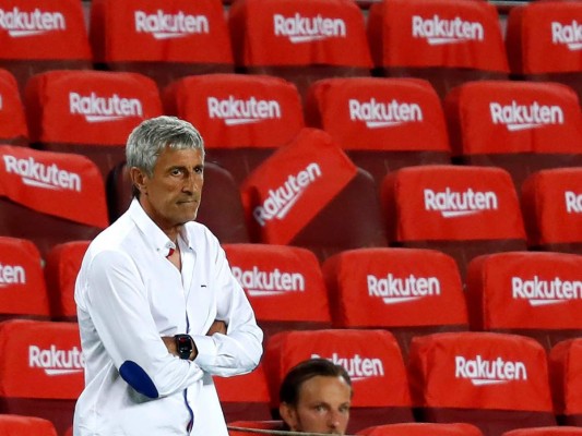 Quique Setién se muestra optimista tras clasificar a cuartos de final