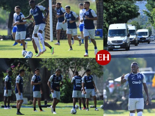 En 'La Parcela' y resguardando los detalles tácticos, así fue el entreno de la H previo al Honduras vs México