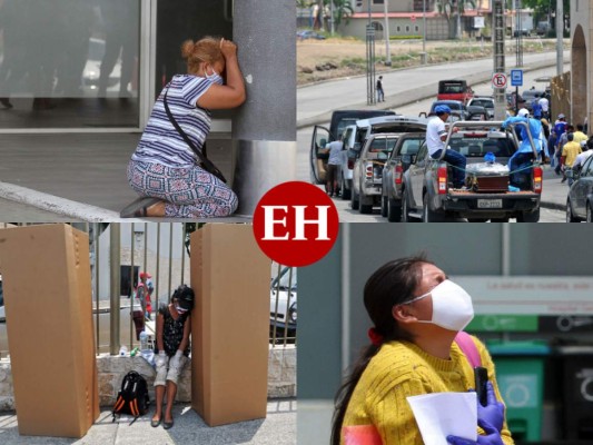 Dolor y luto: Dramáticas fotos de Guayaquil golpeada por el coronavirus  