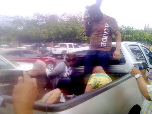 Capturan banda de asaltantes en el bulevar Suyapa de Tegucigalpa