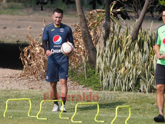 El entrenamiento de Motagua este miércoles en Amarateca previo al duelo ante Marathón
