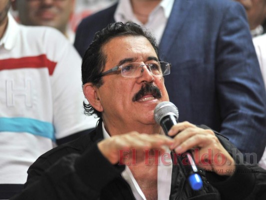 Manuel Zelaya: 'Lista Engel no toca ni con un pétalo de rosa a JOH'&nbsp;&nbsp;