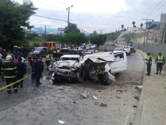 Honduras: Tiroteo provocó tragedia vial en el bulevar FFAA