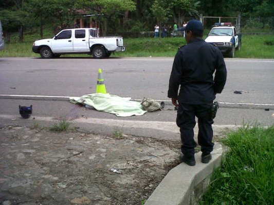 En accidente de tránsito muere soldado de las Fuerzas Armadas de Honduras