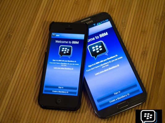Blackberry Messenger disponible para iPhone y Android