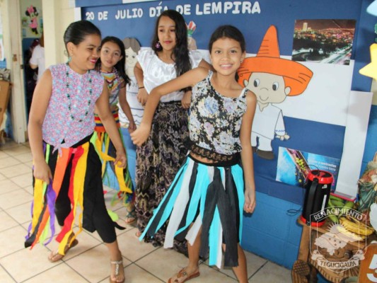 El cacique Lempira cobró vigencia en centros educativos de la capital