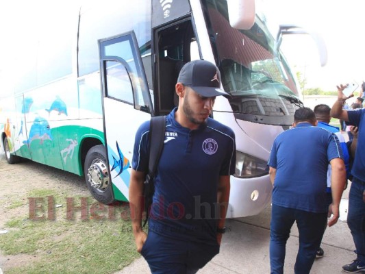 FOTOS: La hermética llegada de Motagua al Carlos Miranda para el clásico