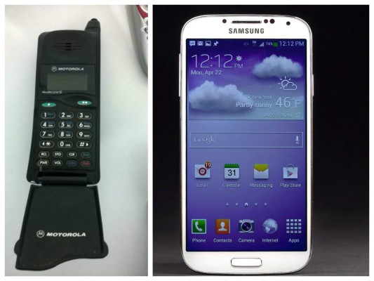Así ha evolucionado a través de los años el diseño de los celulares