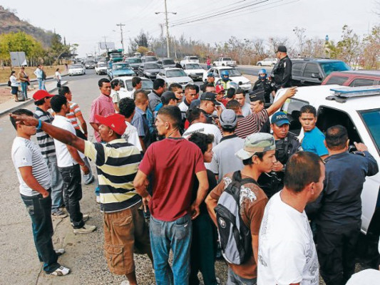 'Rapiditos' exigen seguridad en Tegucigalpa