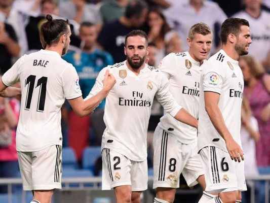 Dani Carvajal marcó el primer gol del Real Madrid en La Liga 2018-19