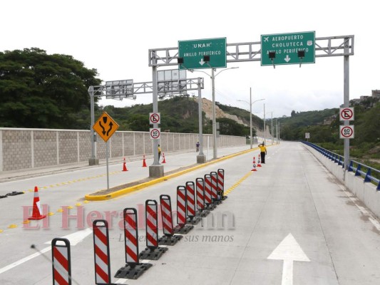 FOTOS: Así luce la primera fase de la vía rápida del río Choluteca