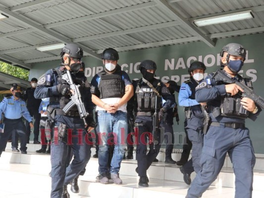 Así presentaron a Martín Díaz, el hondureño pedido en extradición por EEUU