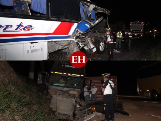 Varios hondureños heridos en accidente de tránsito en Guatemala