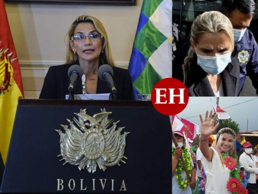 De autoproclamarse presidenta a terminar en la cárcel: Lo que llevó a Jeanine Áñez a atentar contra su vida (FOTOS)