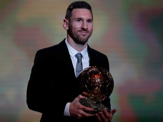 Leo Messi gana su sexto Balón de Oro