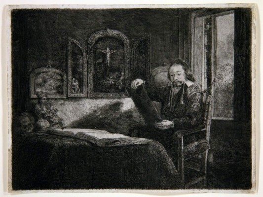 Exhibición: Rembrant en blanco y negro