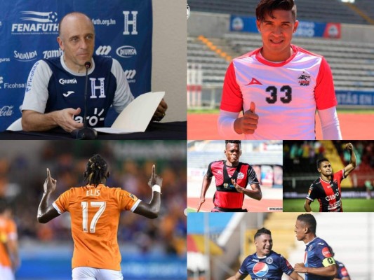 Los 23 jugadores de Honduras para enfrentar a Brasil y Paraguay