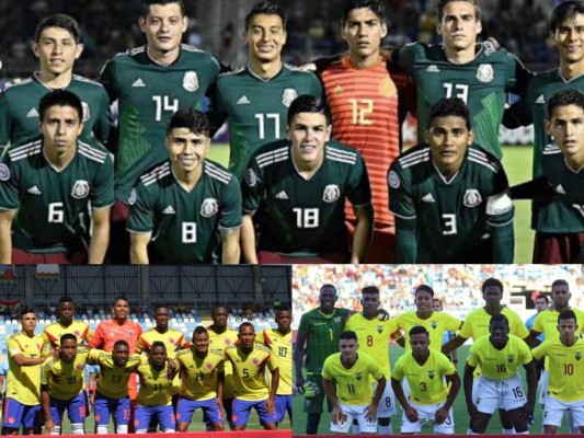 Las selecciones Sub-20 de México, Ecuador y Colombia abrirán el certamen el jueves 23 de mayo del Mundial de Polonia 2019.