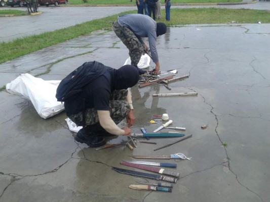 Hallan más armas de fuego tras operativo en la cárcel de Támara