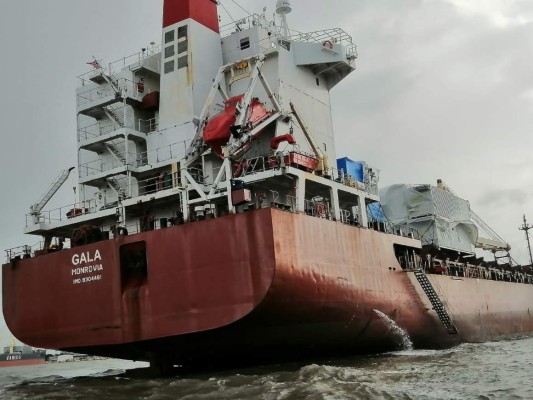 Así llegaron a Honduras los restantes hospitales móviles tras larga espera (FOTOS)