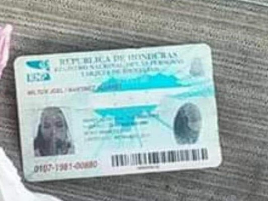 Lo encontrado junto a las identificaciones de líderes garífunas secuestrados