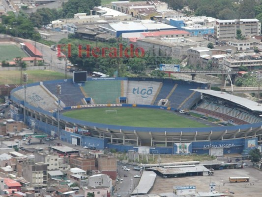 Ciertas áreas del Estadio Nacional ya las maneja la Fundefut bajo arrendamiento. Foto: El Heraldo