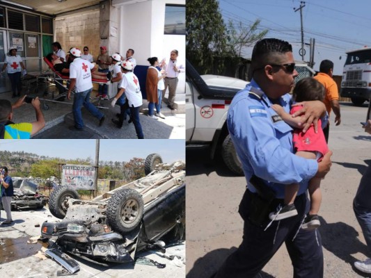 Las imágenes de la brutal colisión en la carretera al sur que dejó a nueve heridos