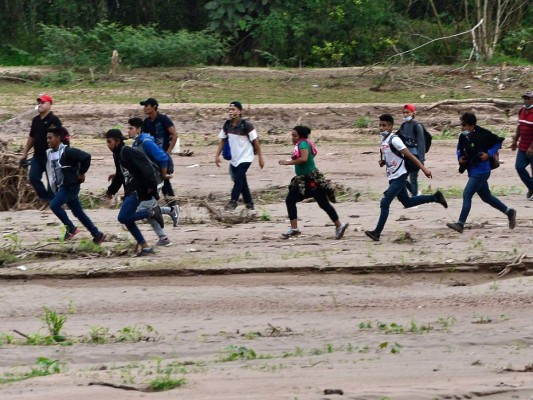 Las 20 fotos más impactantes de la caravana migrante