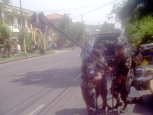 Encuentran granada de alto poder explosivo en calle de la capital de Honduras