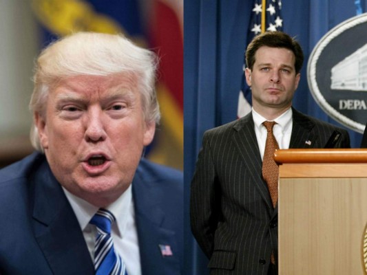 Donald Trump informa que designará a Christopher Wray como nuevo director del FBI