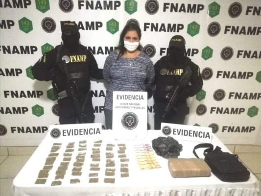 'La Soviética' y 'La Osa', dos presuntas criminales de la pandilla 18 y MS-13 que operaban en Tegucigalpa