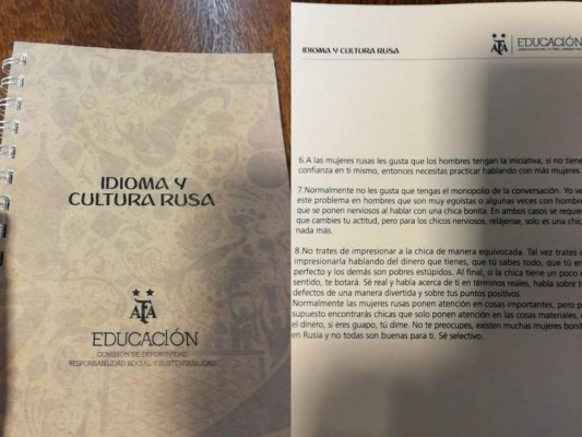 Mundial Rusia 2018: Críticas a polémico manual que explica cómo coquetear con mujeres rusas