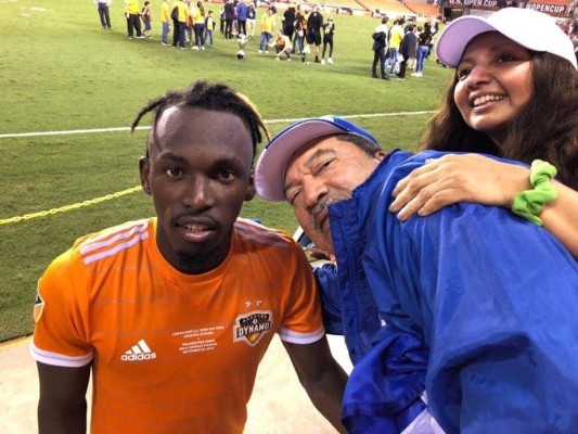 Así celebraron los hondureños del Houston Dynamo el título de la Us Open Cup