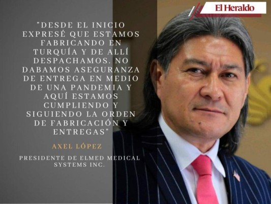 'No hay falsificación': así se defiende Axel López de cuestionada compra de hospitales móviles