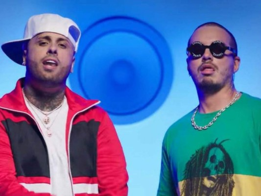 El bonito gesto de Nicky Jam con J Balvin en la ceremonia del Mundial Rusia 2018