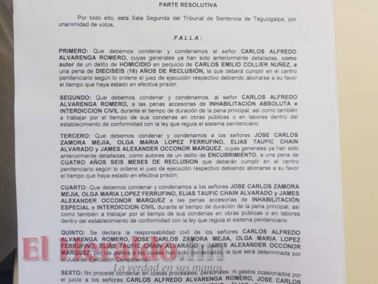 Condenan a 16 años de prisión a 'Susano' por asesinato de Carlos Collier