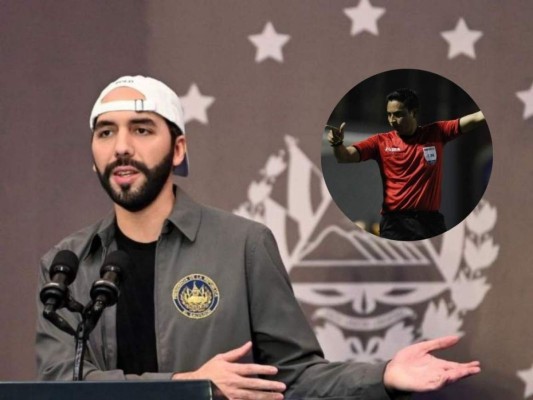 Bukele critica al árbitro hondureño Saíd Martínez tras derrota de El Salvador