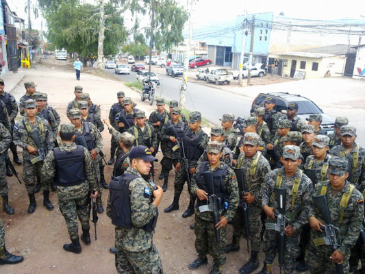 Militares reactivan Operación Relámpago en capital de Honduras