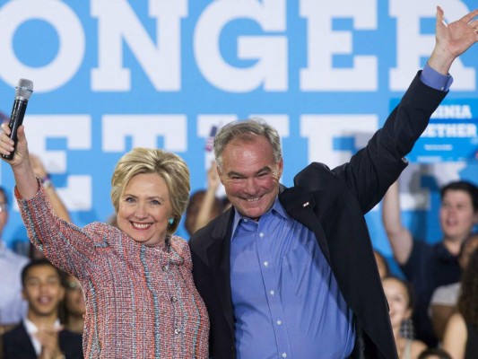 Tim Kaine, exmisionero en Honduras, es elegido por Clinton como compañero