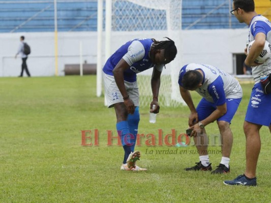 Con Elis apurado en su recuperación, Honduras completa su segundo entrenamiento