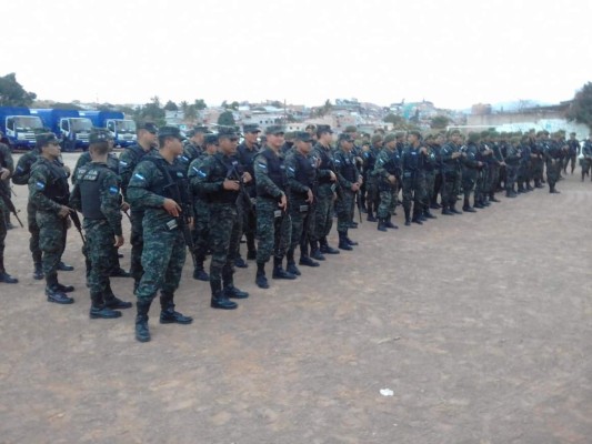FOTOS: Así ejecutan la 'Operación Confianza' en cuatro departamentos de Honduras