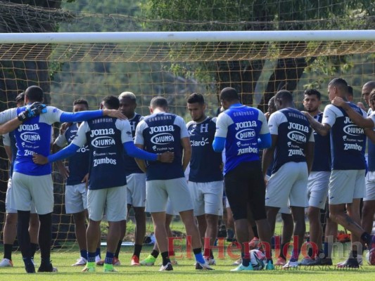 En 'La Parcela' y resguardando los detalles tácticos, así fue el entreno de la H previo al Honduras vs México