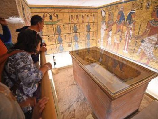 Un gran desafío, salvar la tumba de Tutankamón del turismo de masas