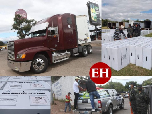 A tres días de comicios generales, así avanza distribución de maletas electorales al interior del país (FOTOS)