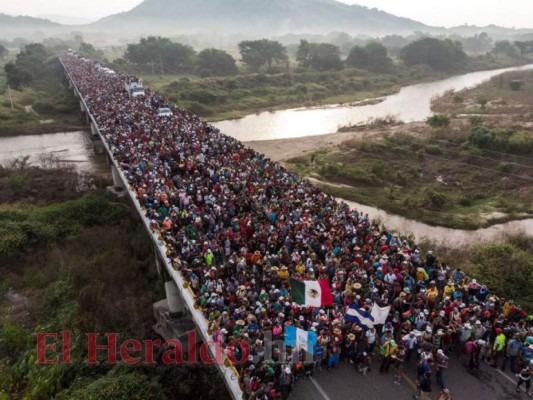 ¿Se está formando una caravana madre en Honduras?