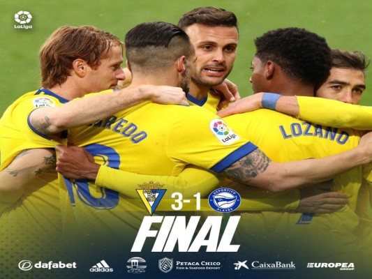 Lluvia de elogios recibe Anthony 'El Choco ' Lozano tras su partido con Cádiz