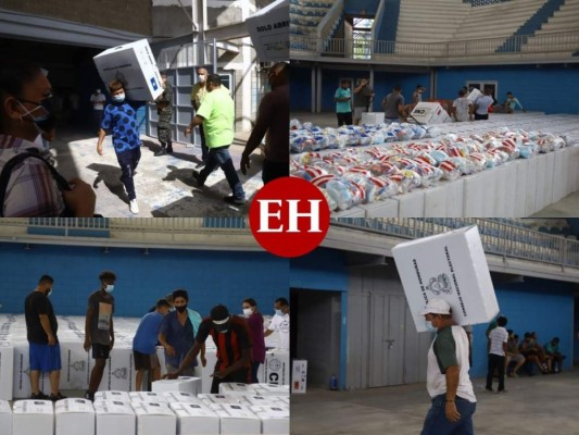 Bajo completa normalidad llegaron 3,345 maletas electorales a Cortés (Fotos)